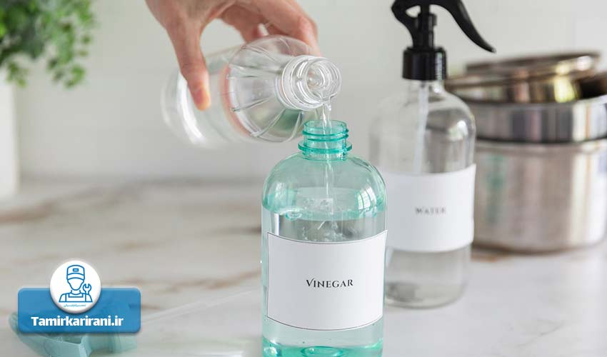 ترکیب آب با سرکه