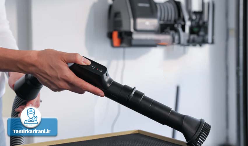 7. دکمه خاموش و روشن بخارشو به درستی کار نمی کند